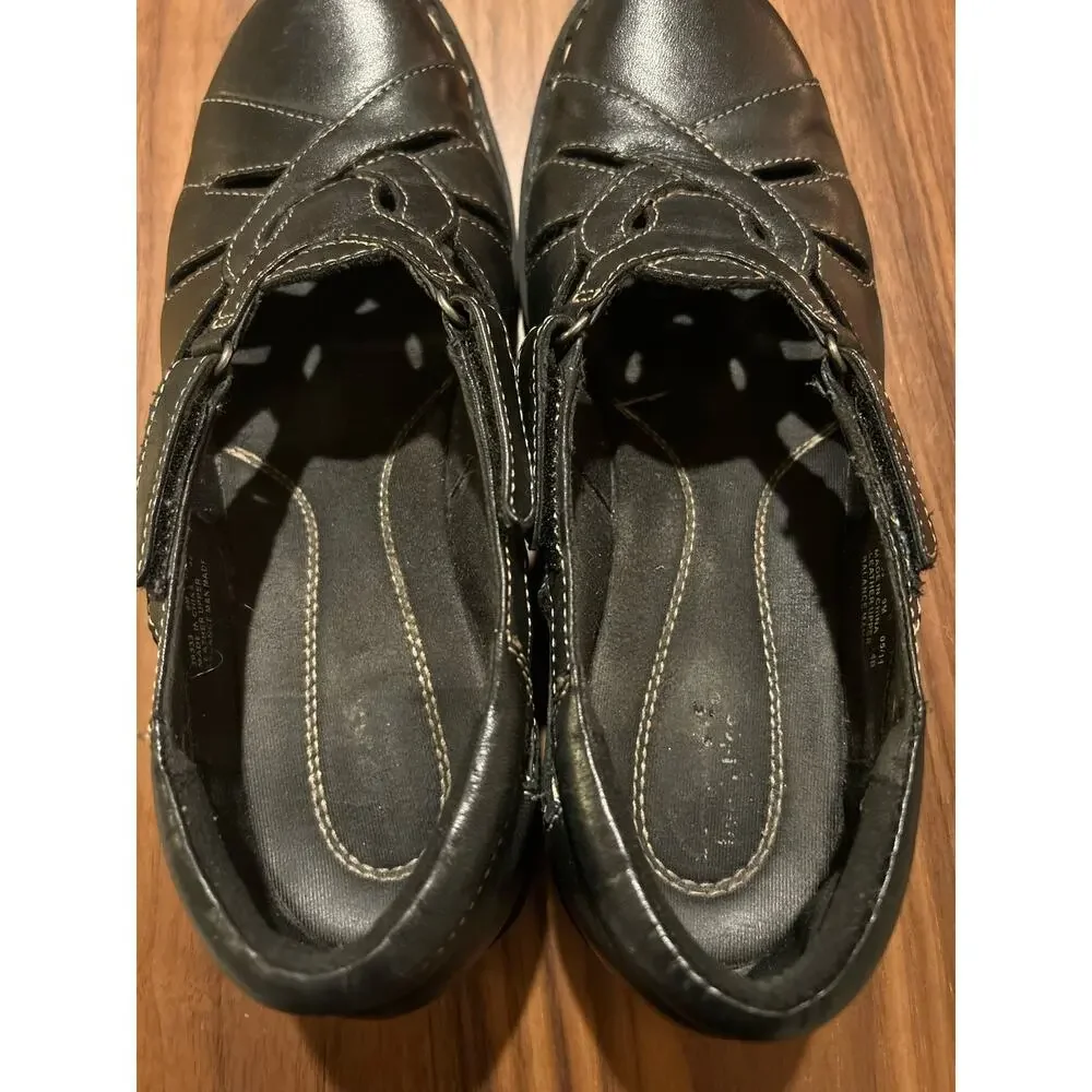 Clark’s Black Casual Loafer Shoe, Women’s SZ 9